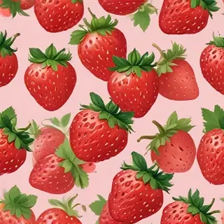 strawberry cute wallpaper