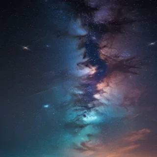 starry background aesthetic