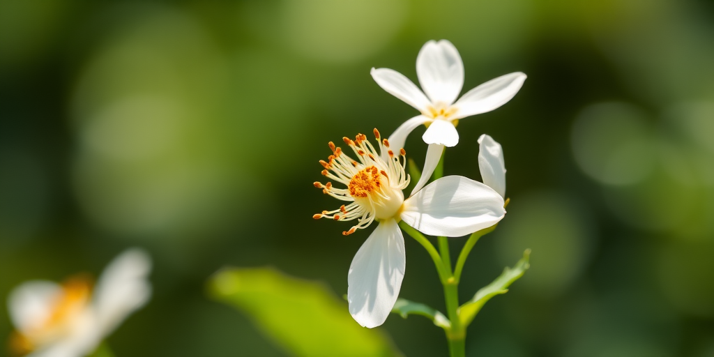 white flower transparent background