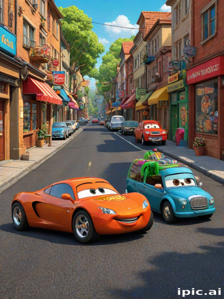cartoon car wallpaper
