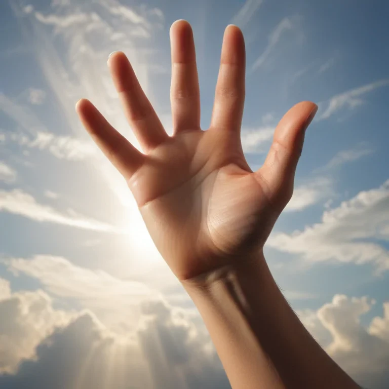 hand reaching out png