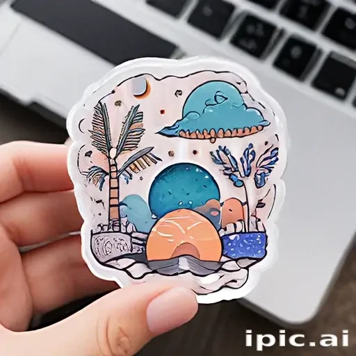 aesthetic transparent stickers
