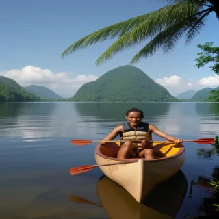canoeing png