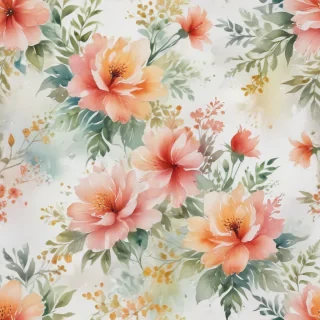 watercolor floral background