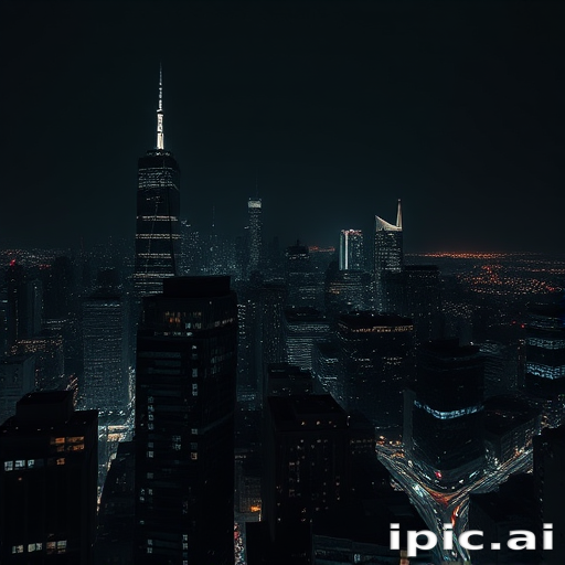 dark city background
