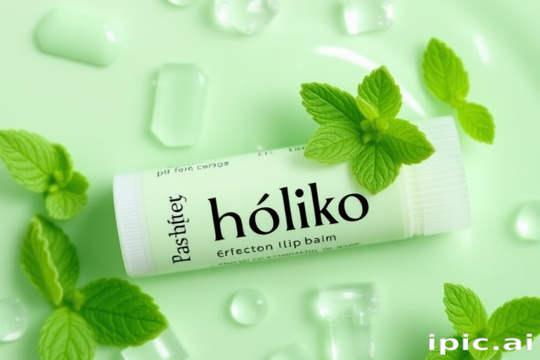 Pastel mint green lip balm "Fresh Mojito" offering a sheer wash of color, cooling sensation, and nourishing ingredients for a playful and moisturizing lip treatment