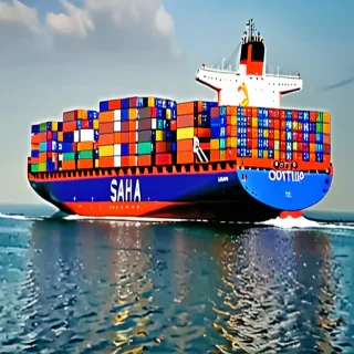 container ship