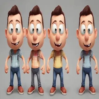 cartoon character
