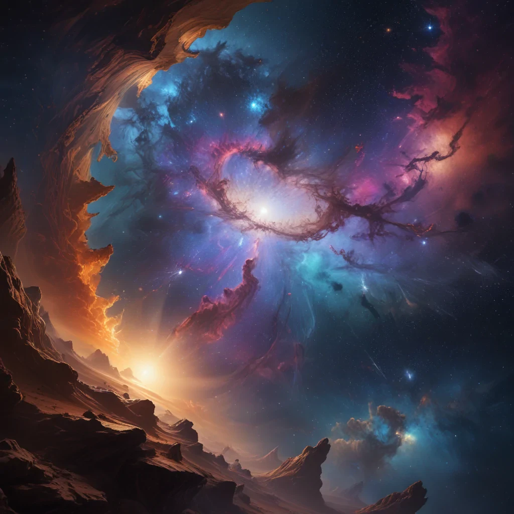 galactic background