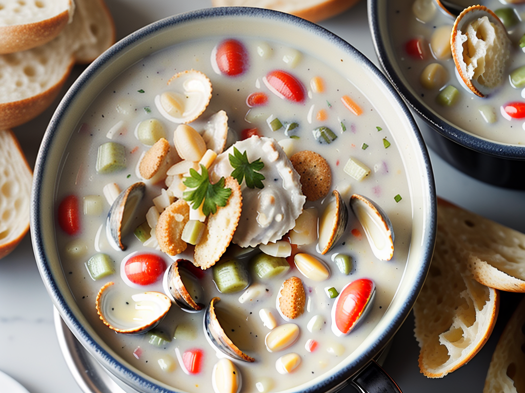 canned new england clam chowder