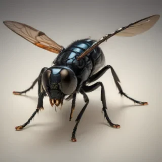 black wasp