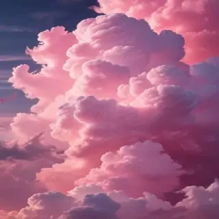 pink clouds wallpaper