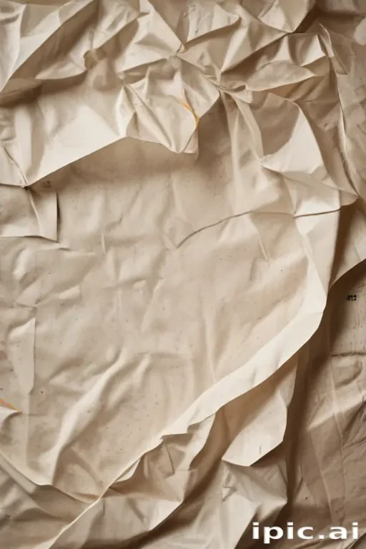crinkled paper texture