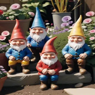 garden gnomes