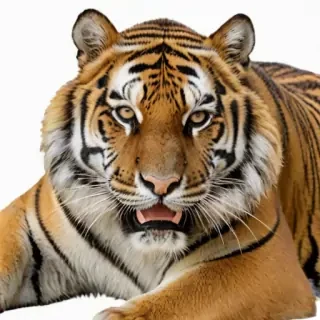 tiger transparent