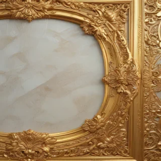 golden border