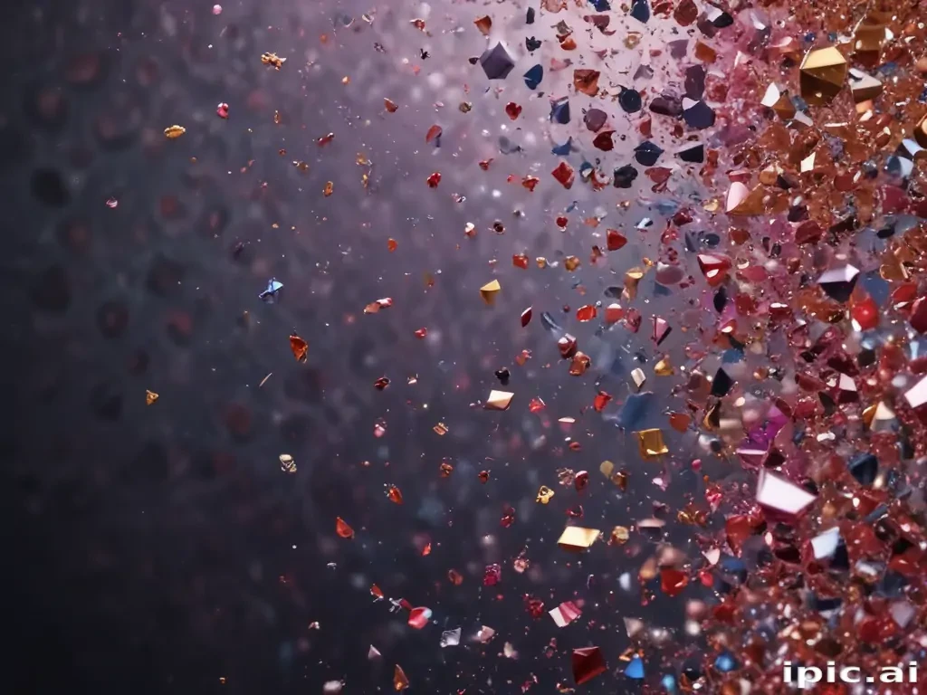 transparent background glitter