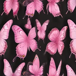 butterfly pink