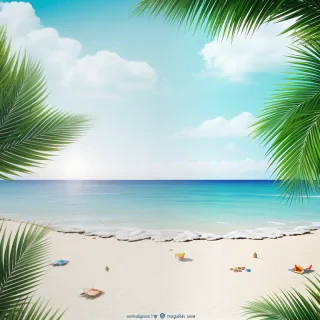 beach summer background