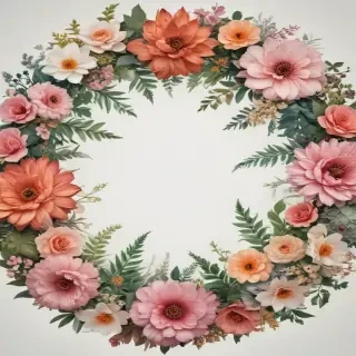 flower circle png