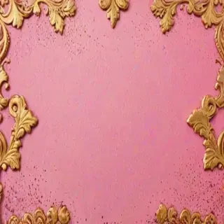 pink and gold background