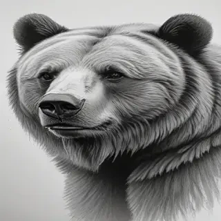 bear drawing