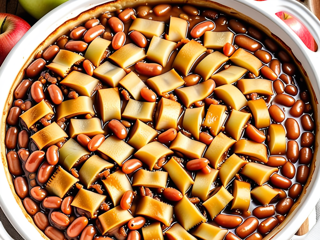 baked beans with apple pie filling