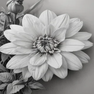 flower drawings pencil