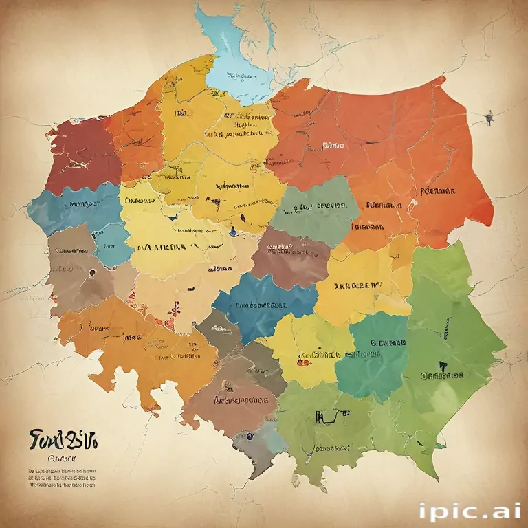 polish country map