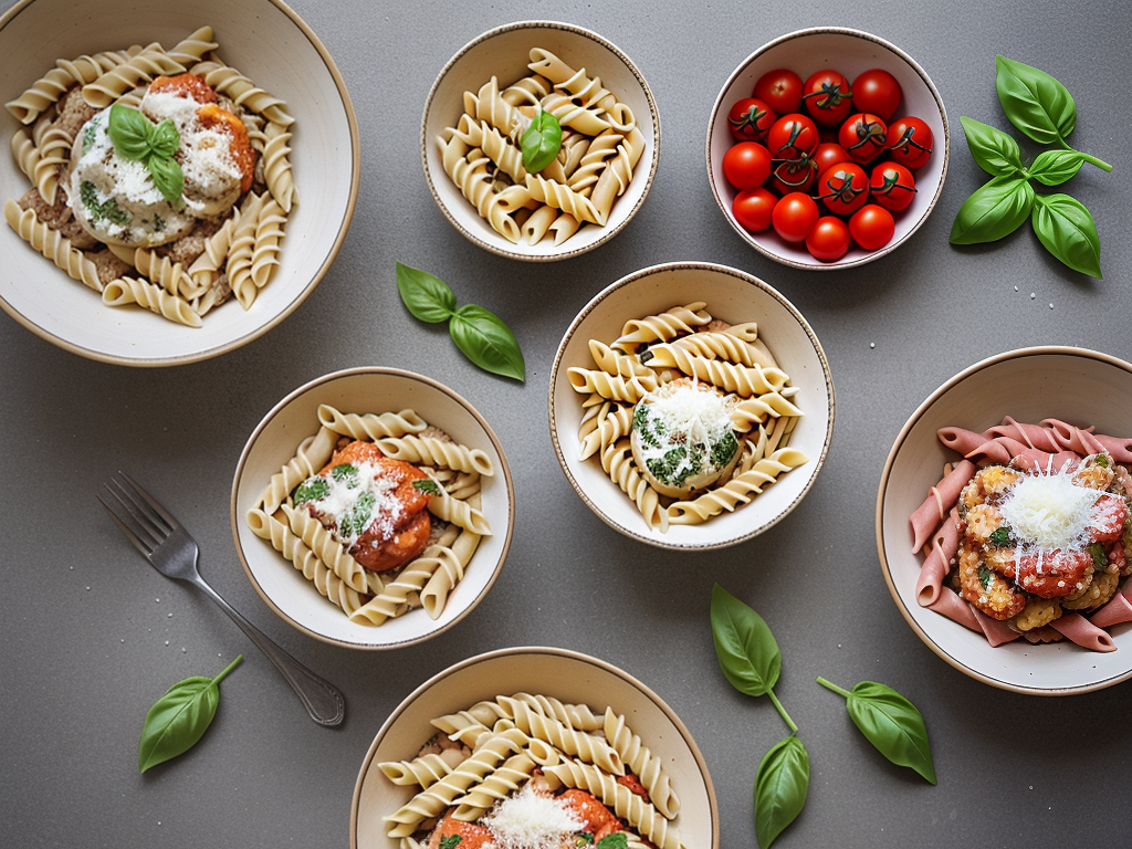 italian pasta bowls from italy