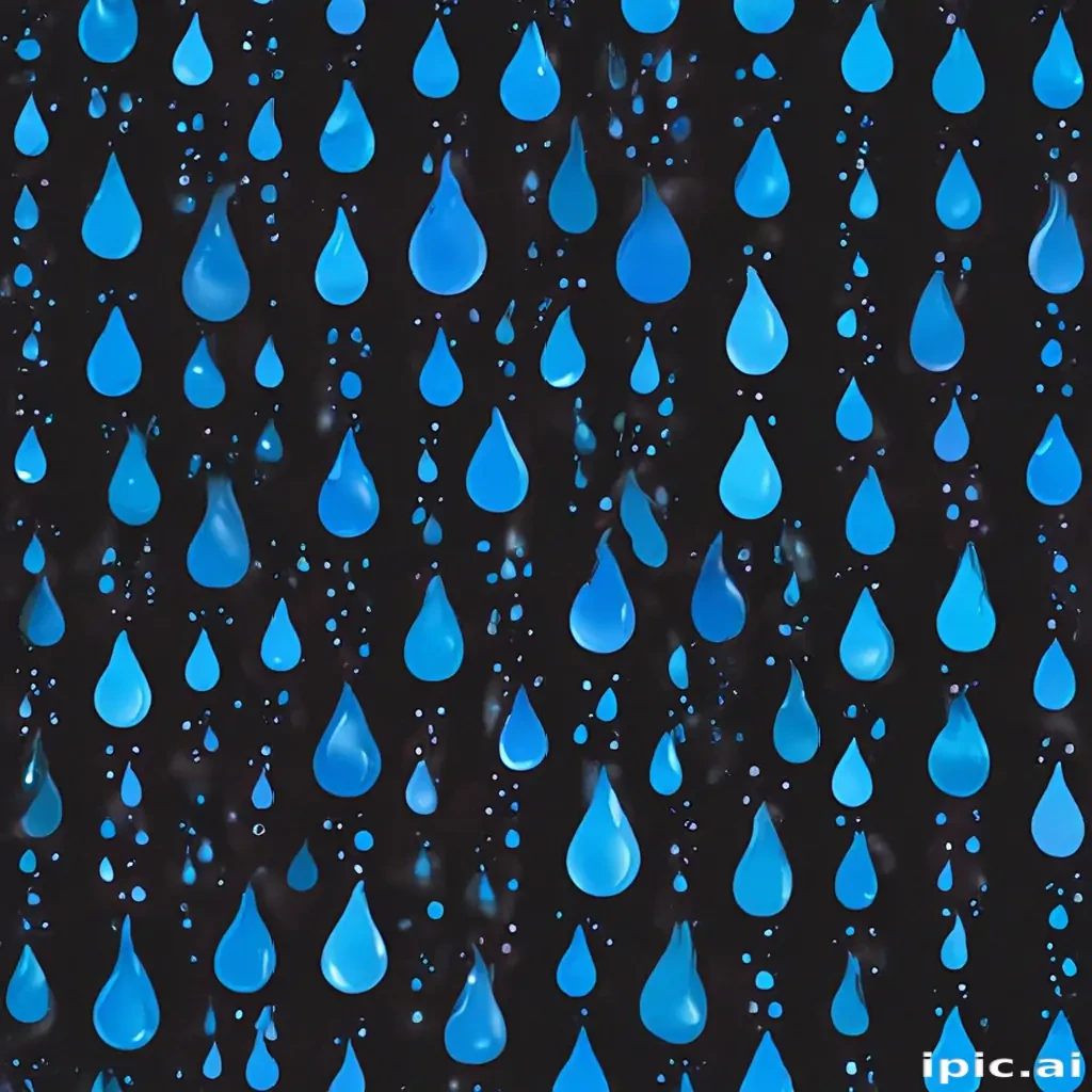 water droplets clipart