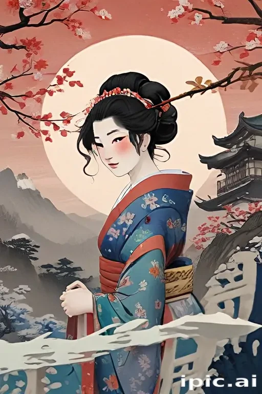 ukiyo e wallpaper