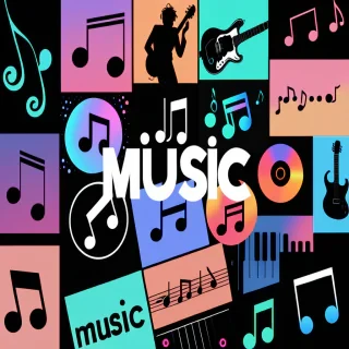 music wallpaper aesthetic