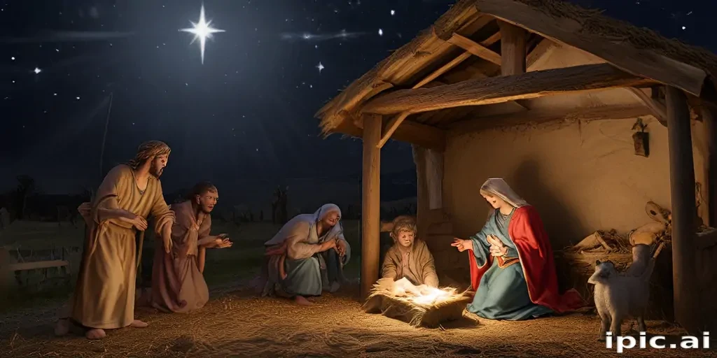 merry christmas nativity images free