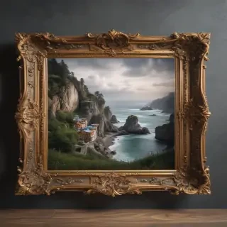 transparent photo frame