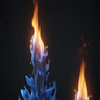 blue flame png