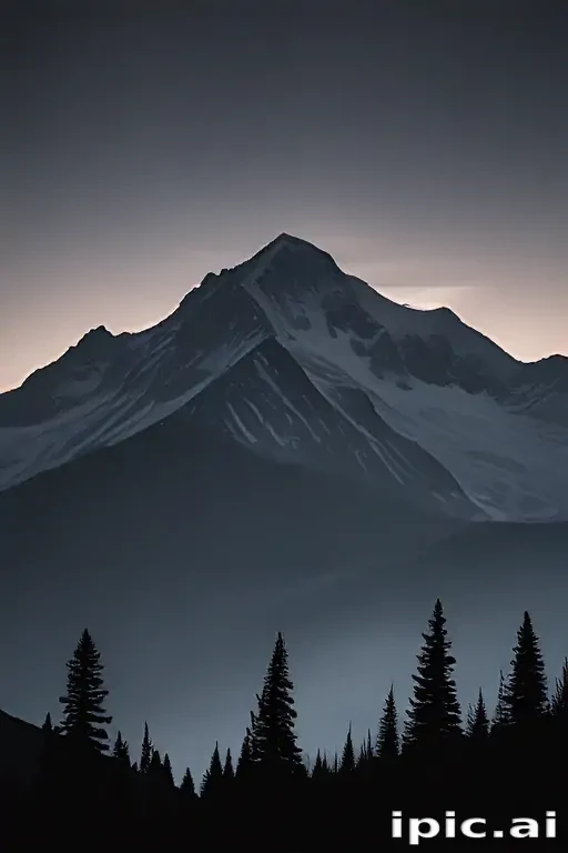 mountain silhouette