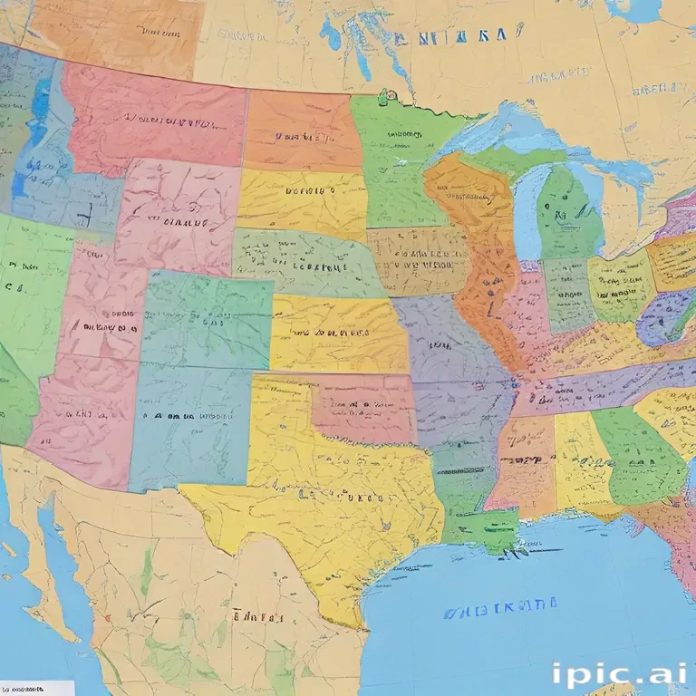 show me a map of the united states