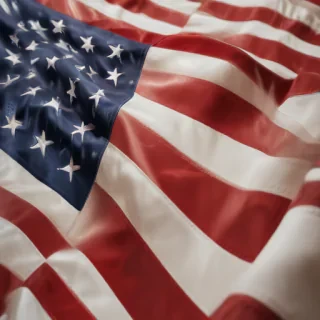 american flag aesthetic