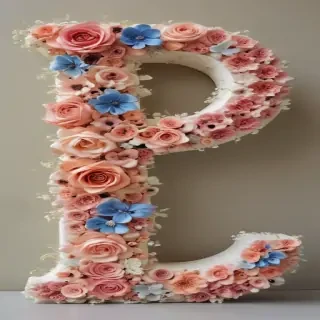 floral letters