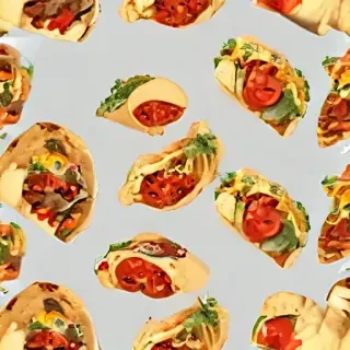 transparent taco