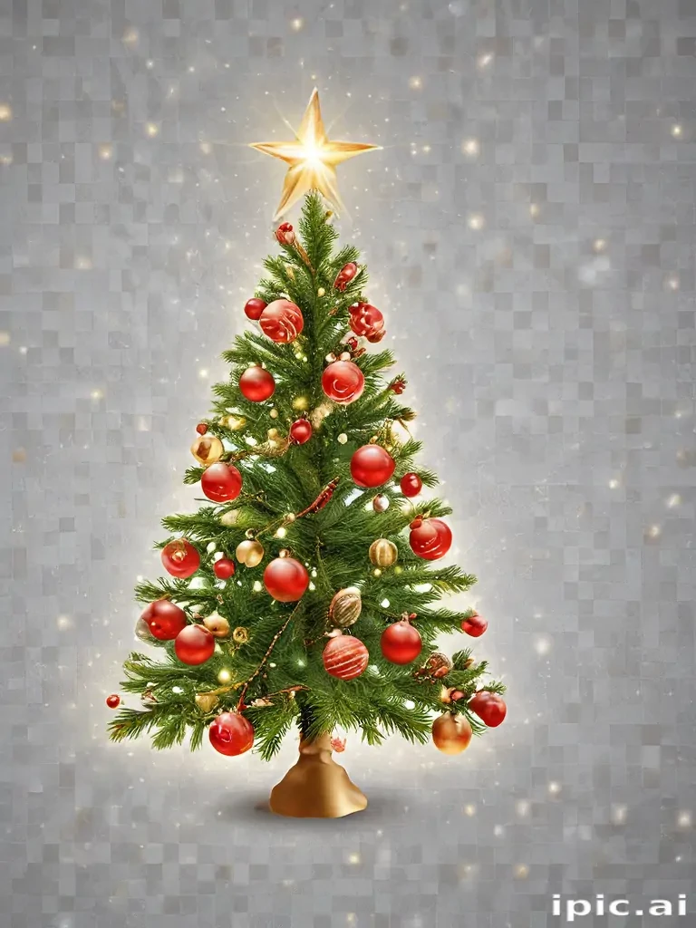 merry christmas transparent background