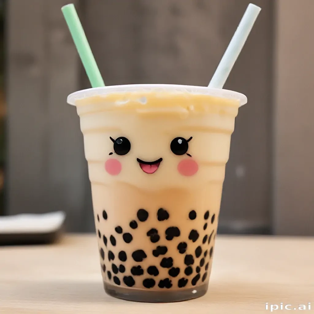 boba tea cute