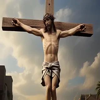 pics of jesus on the cross