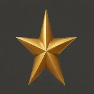 golden star png