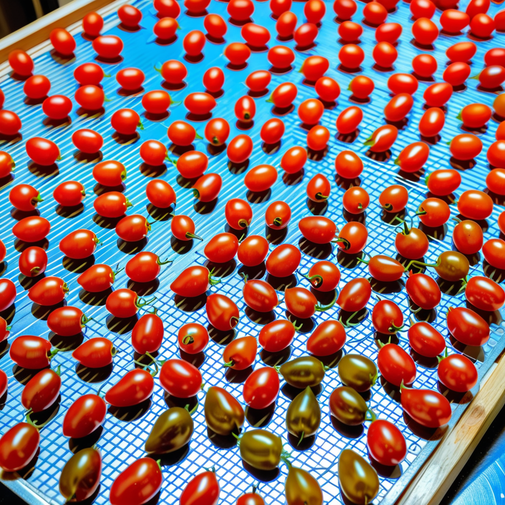 drying cherry tomatoes in dehydrator