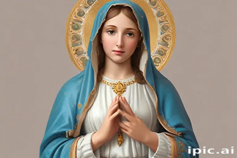 virgin mary clip art