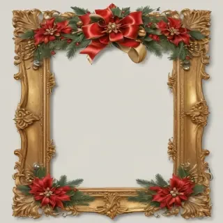 frame clipart christmas