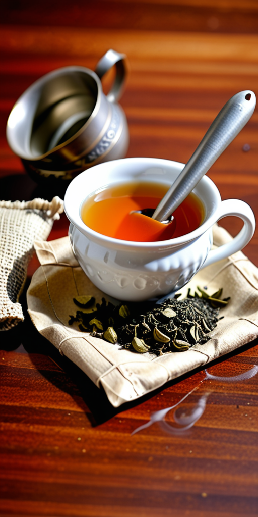 can you make tea sachets with mortle and pestle