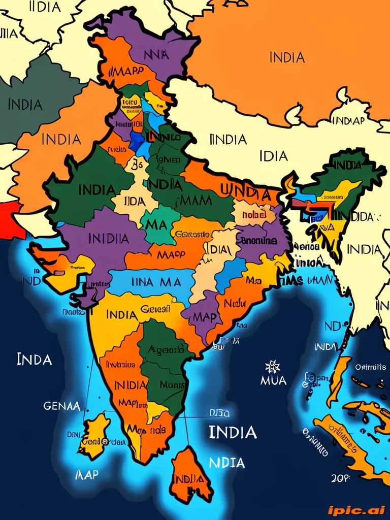 india map